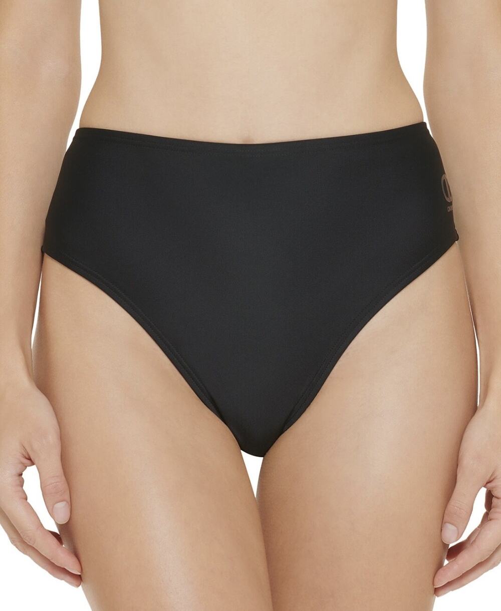 DKNY Women's High-Cut Bikini Swim Bottom Black Size XS - Picture 1 of 3